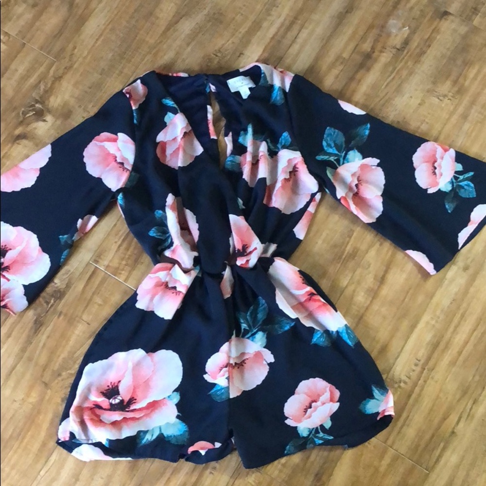 Floral Romper
